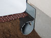 French Drain or Drain Tile system installed in a Elizabeth crawl space