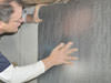Crawl space insulation installed in O'Fallon on a dirt floor
