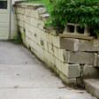 a collapsing retaining wall in Passaic