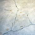 foundation heaving cracks in a slab floor in Edison