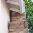 tilting, leaning chimneys in Clifton