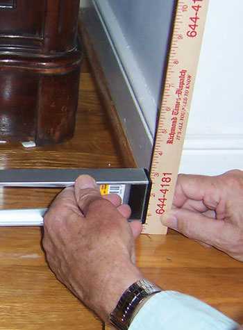 sinking, uneven floors above a sagging crawl space in Sayreville, NJ
