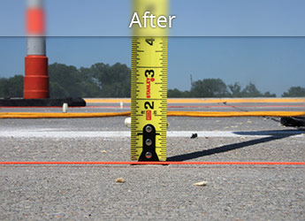 After leveling Paterson roadway with PolyLevel®