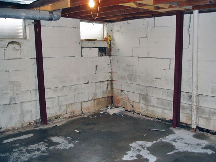 Bowing Foundation Walls In Freehold Edison Jersey City Nj Pa Buckling Wall Repair Contractors Bowing Foundation Walls In Freehold, How Much To Repair Basement Foundation Wall