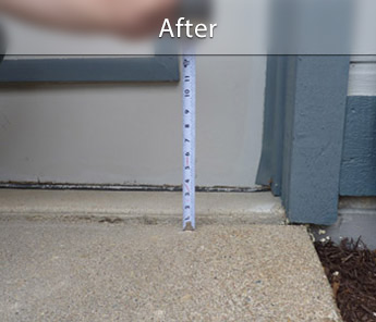 Freehold concrete walkway repair & leveling