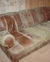 furniture in a Trenton basement destroyed by mold and dust mites