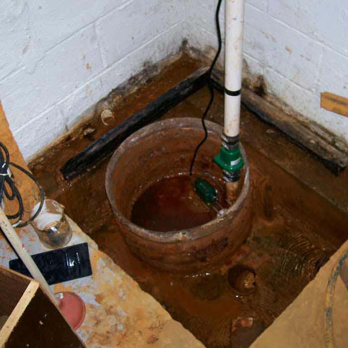 Backup Sump Pumps By Nj Nyc Waterproofers Warranted Extreme Clogging And Rust In A Clifton Sump Pump System