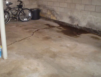 basement floor crack repair system in New Jersey & Pennsylvania