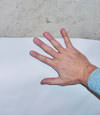 closeup of a plastic basement wall covering on concrete in Perth Amboy
